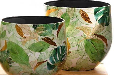 Кашпо TREEZ Effectory Savage Garden: роскошь цвета